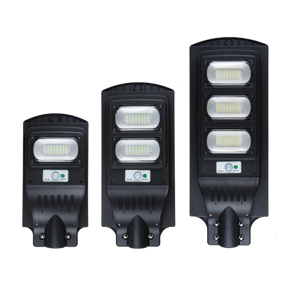 Solar Powered 40W 80W 120W LED PIR Motion Sensor Waterproof IP65 Security Street Light Wall Lamp for