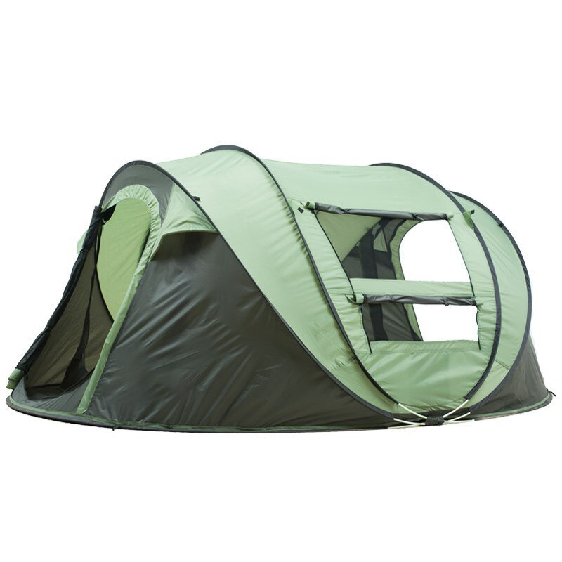 Kültéri nagy sátor, vízálló UV családi sátor, automatikus kempingbeállítás napvédők