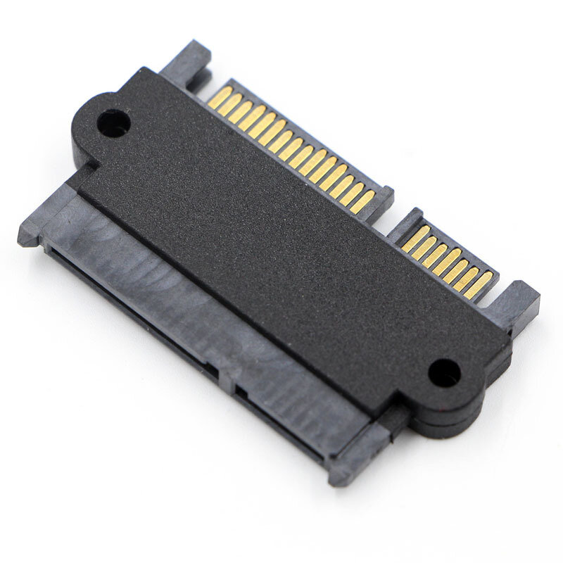 E-yield E14 22Pin Male to Female Adapter Card 7Pin + 15Pin Hard Drive SATA Adapter