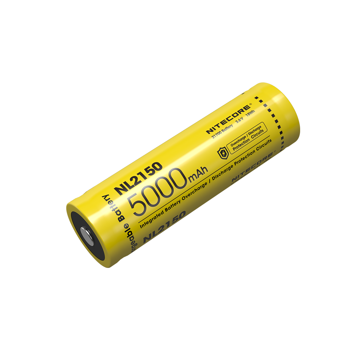 NITECORE NL2150 21700 5000 mAh Oplaadbare Li-ionbatterij voor zaklamp E-sigaretten