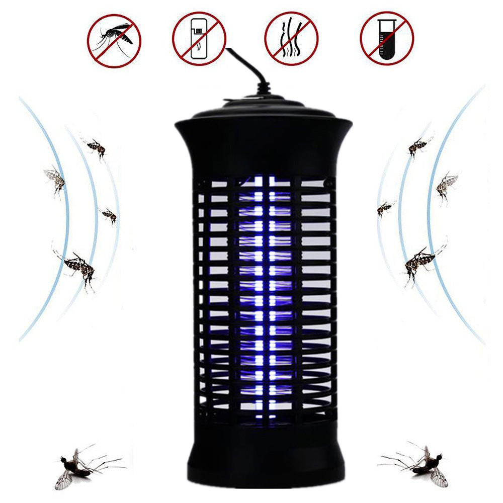 LED Socket Electric Mosquito Killer Lights Fly Bug Insect Trap Zapper Night Lamp