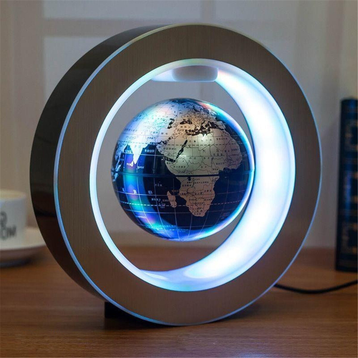 best price,inch,magnetic,levitation,floating,globe,led,light,eu,coupon,price,discount
