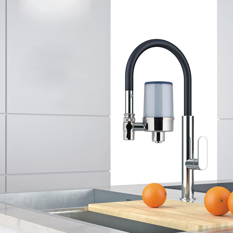 Faucet Water Filter System Kitchen Home Mount Filtration Purifier