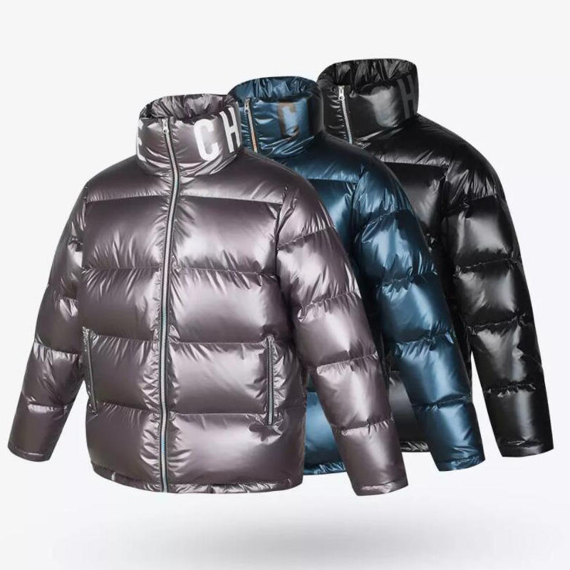 ULEEMARK gyöngyházfényű kabát 90% kacsahát vízálló kültéri szabadidős téli meleg kabát