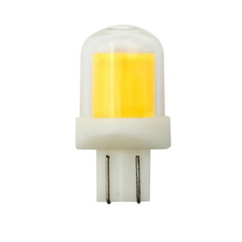 Dimmable T10 5W 450LM COB LED Light Bulb for Car Lamp Table Night Light DC12V