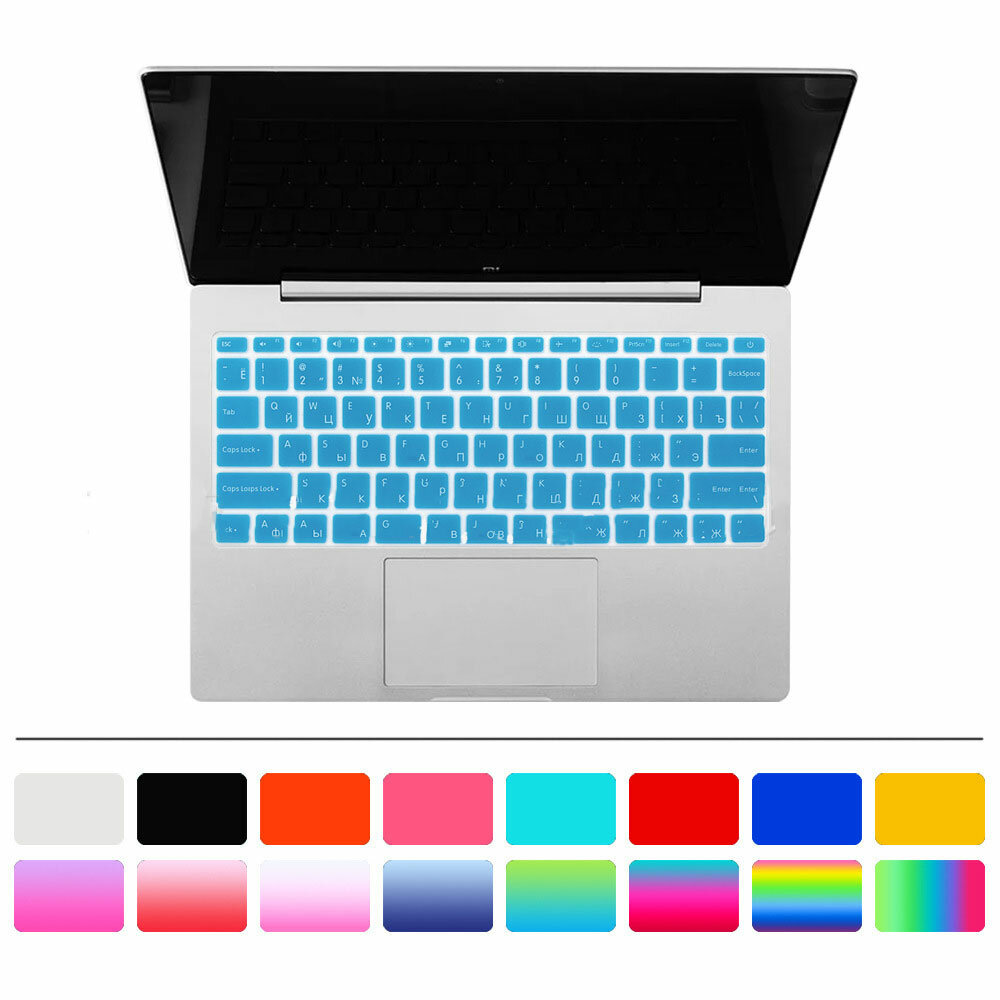 Laptop TPU Keyboard Cover Computer Keyboard Protective Film For 15 Inch Russian