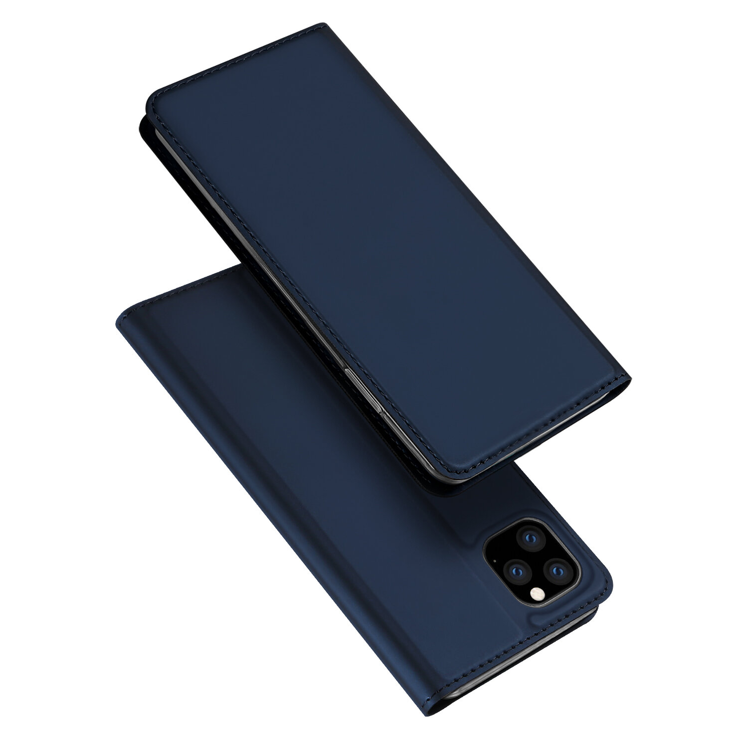 DUX DUCIS Flip magnetisch schokbestendig met kaartsleuf PU lederen beschermhoes voor iPhone 11 Pro 5