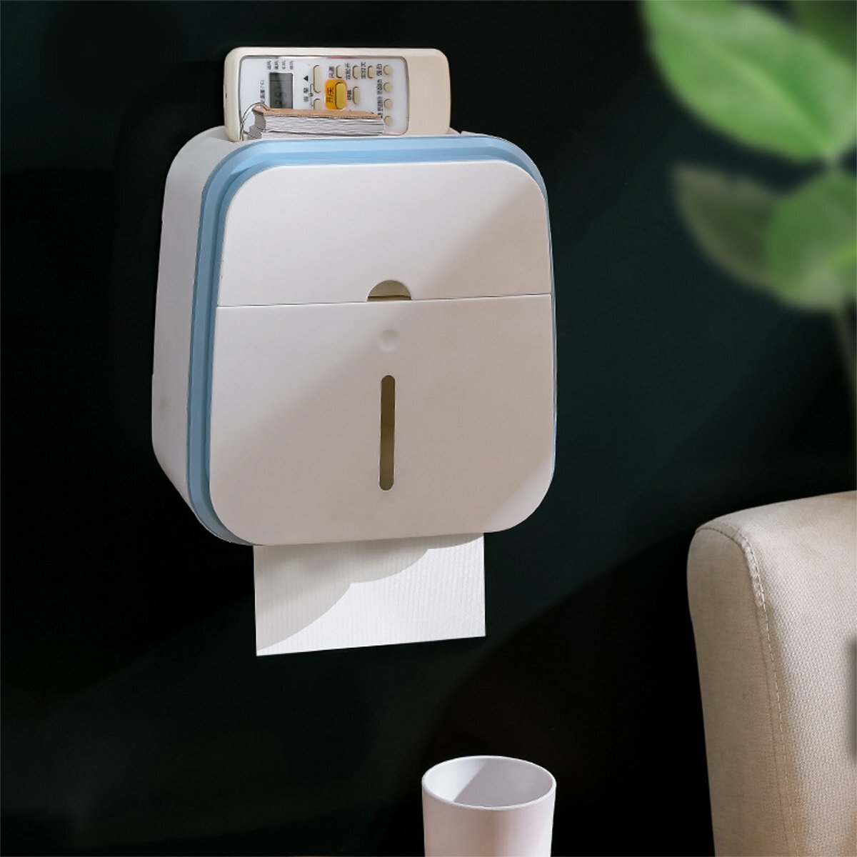 Toiletpapier Handdoekdispenser Tissue Box Holder Wandmontage Badkamer Kit