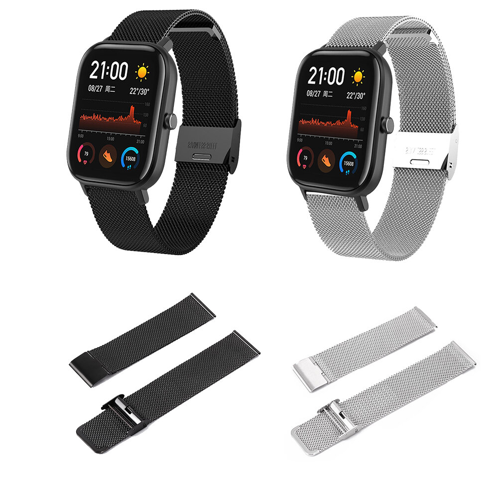 Bakeey metalen horlogeband vervangende horlogeband voor Amazfit GTS Smart Watch