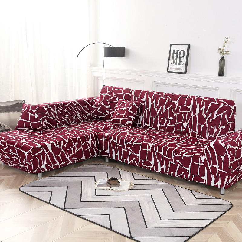 1/2/3/4 Stoelhoezen Elastische Bank Sofa Cover Fauteuil Kussenovertrekken voor Woonkamer Home Decor