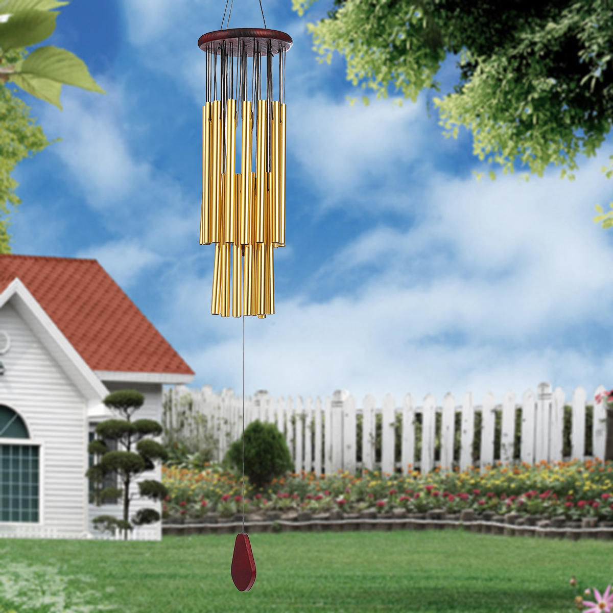 27 Tube 3 kleuren Windgong Antieke windgong Outdoor Yard Bells Tuin Opknoping Decoraties Geschenken