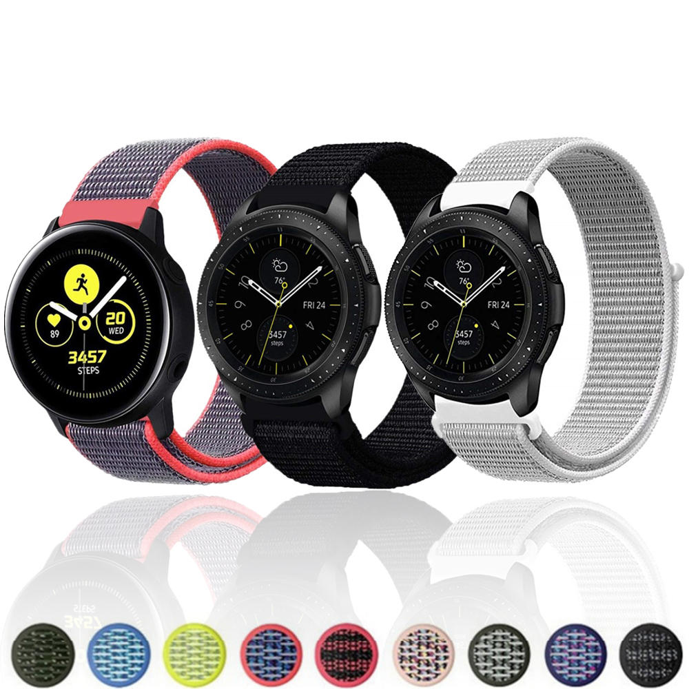 Bakeey Universal 22mm Colorful Nylon Horlogeband voor Amazfit Smart Watch 3