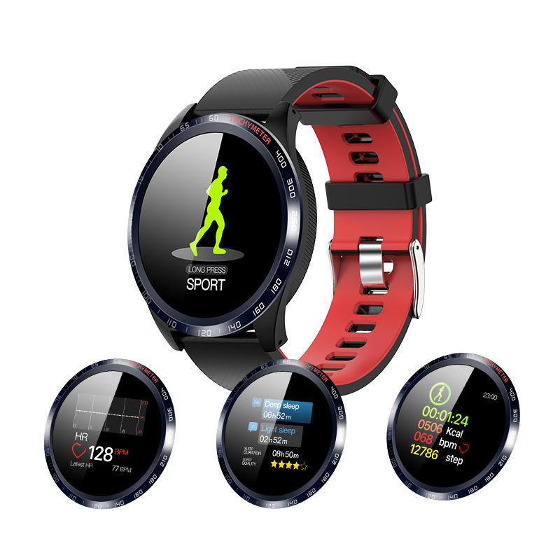 XANES W4 1.3 '' touchscreen waterdicht smartwatch stopwatch countdown fitness sportarmband