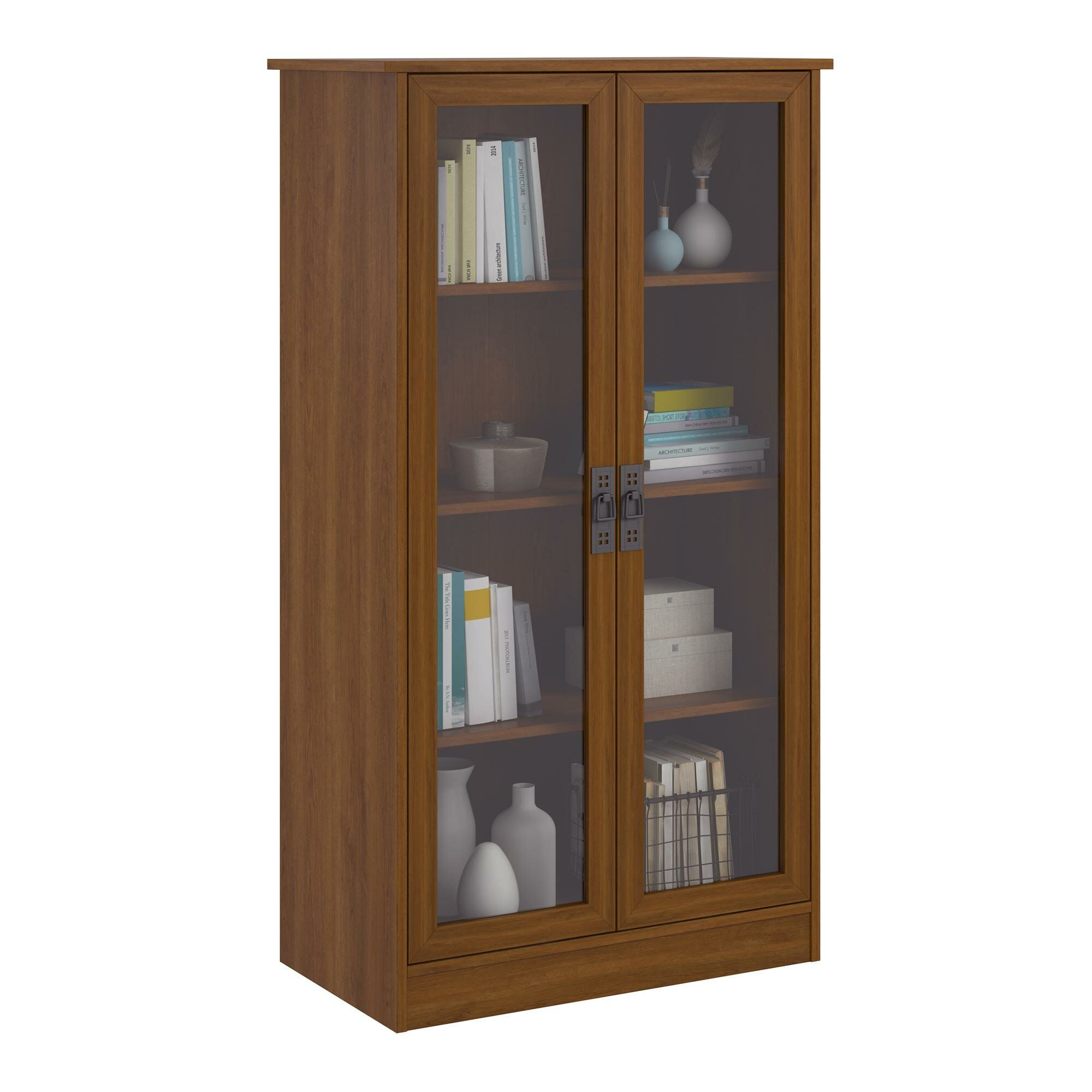Heirloom Storage Cabinet Bookshelf With 4 Shelves Multiple