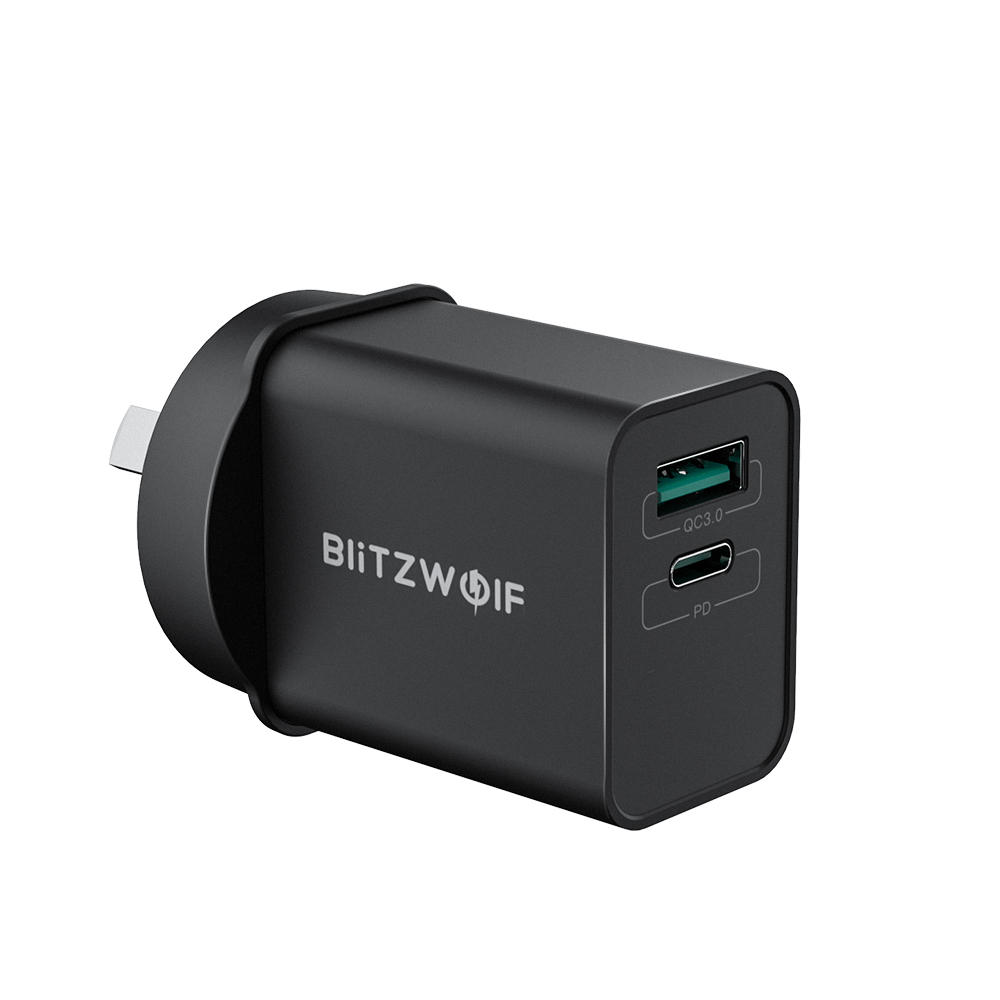 BlitzWolf®BW-S14 18W Type-C PD3.0 QC3.0壁USB充電器EU AU for iPhone 11 Pro XR Huawei P30 for Samsung Xiaomi