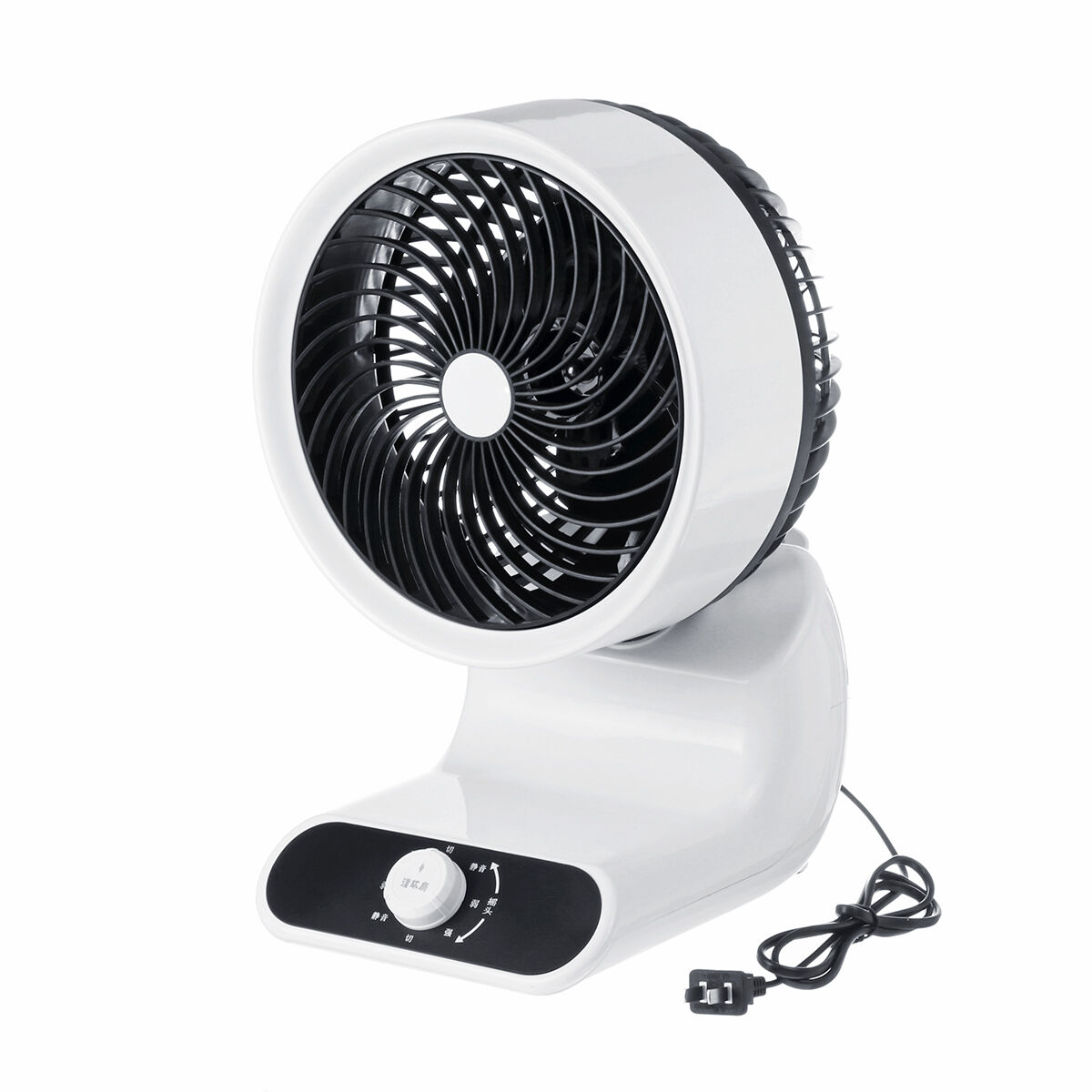 220V 40W 3 Speed Portable Air Circulator Cooling Fan USB Charging Cooler Home Room