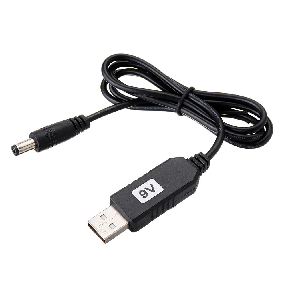 

10pcs USB Power Boost Line DC 5V to DC 9V Step UP Module USB Converter Adapter Cable 2.1x5.5mm Plug