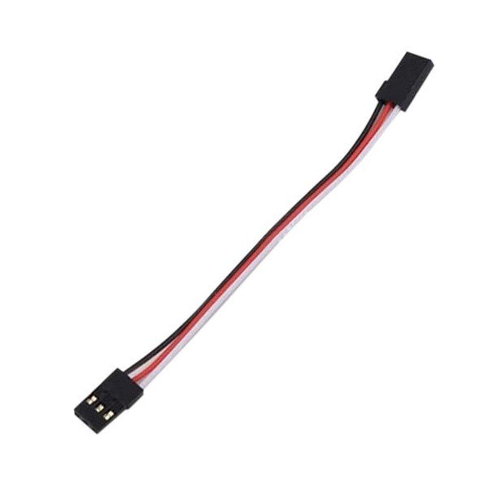 100PCS 10cm 30 Core Servo Extension Wire Cable Male To Male For FUTABA JR