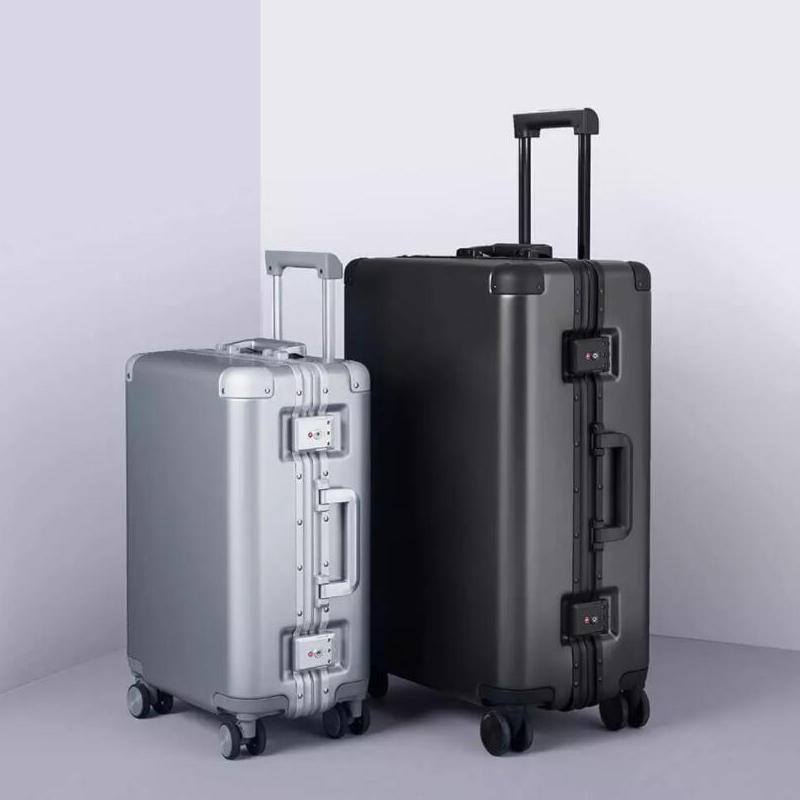 69L 24inch Aluminum Alloy Frame Luggage TAS Lock 360° Rotation Spinner Wheels 3 Modes Tie Rod Suitcase From 