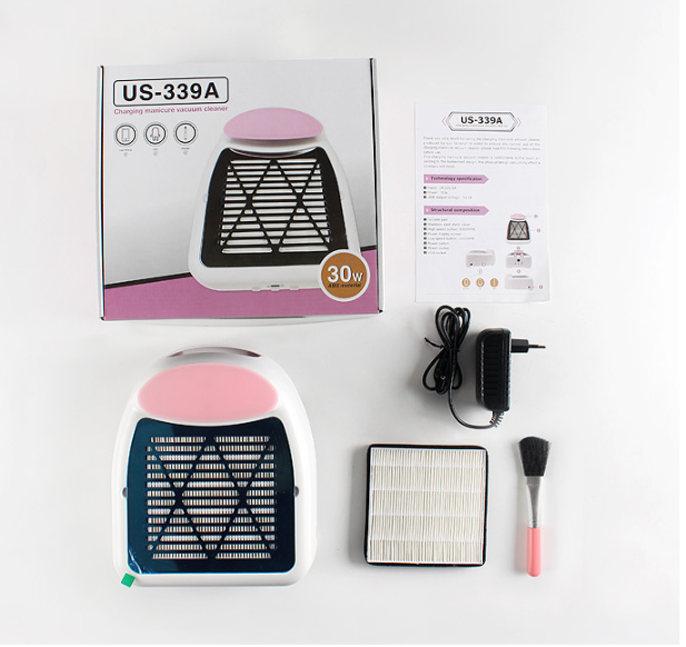 Rechargeable Nail Dust Machine All-in-one Nail Polisher
