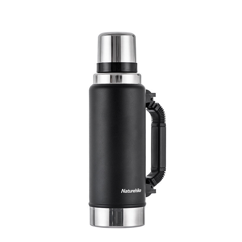 Naturehike NH19SJ011 1250/2200ml Stainless Steel Vacuum Cup Travel Camping Thermal Insulation Kettle Water Bottle