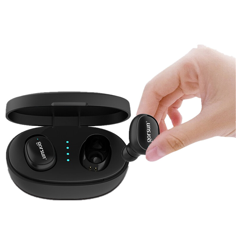 GORSUN V8 TWS bluetooth 5.0 oortelefoon hifi stereo aanraakbediening draagbare hoofdtelefoon met dub