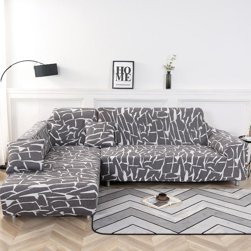 1/2/3/4 Stoelhoezen Elastische Bank Sofa Hoes Fauteuil Hoes voor Woonkamer Woondecoratie