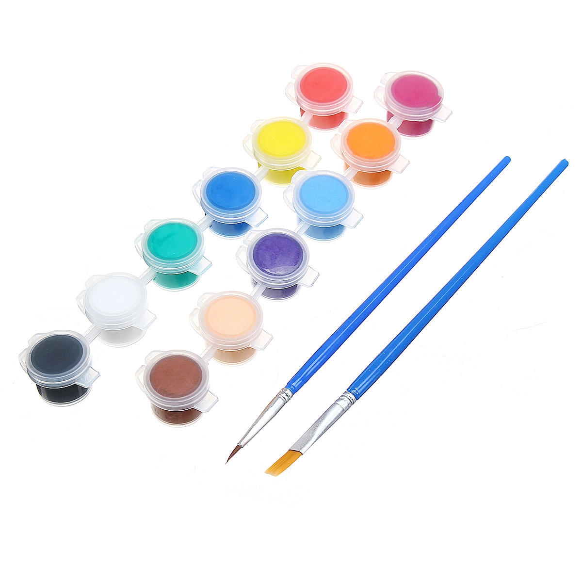New 12 Colors Art DIY 3ML Watercolor Acrylic Pigment Painting Drawing ...