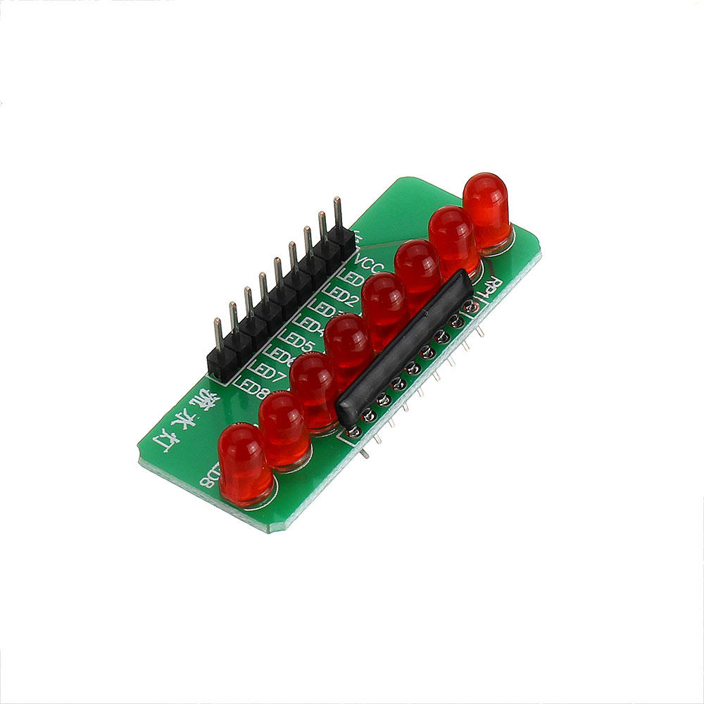 

10pcs 8 Way Water Light Marquee 5MM RED LED Light-emitting Diode Single Chip Module Diy Electronic MCU Expansion Module