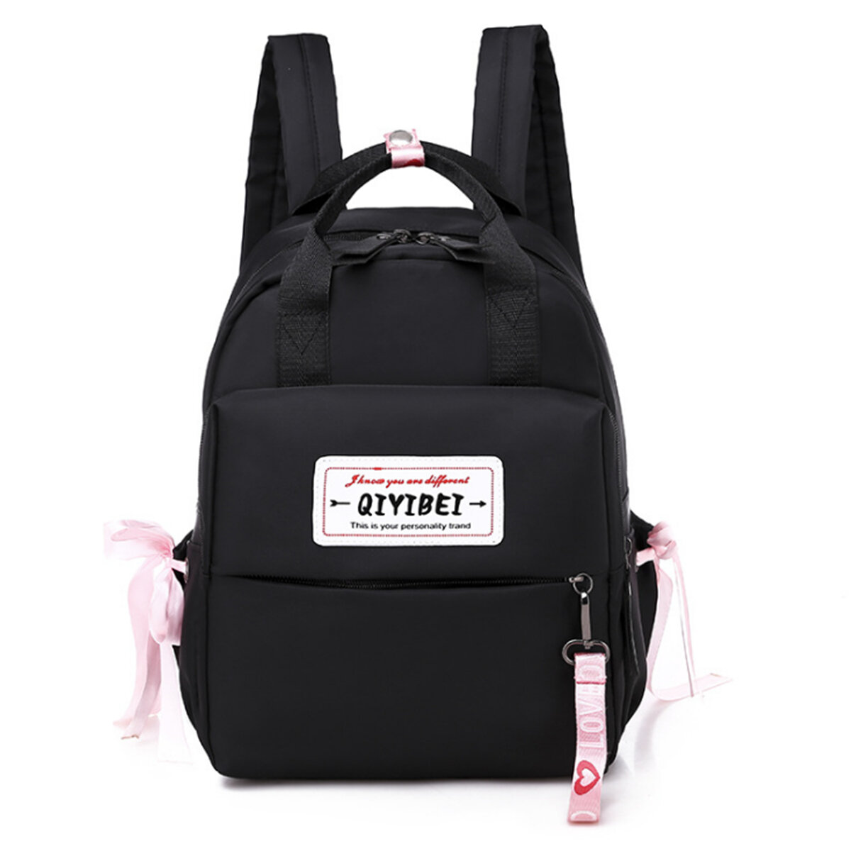 10L Women Girls Backpack Rucksack Waterproof Oxford School Shoulder Bag With Headphone Hole Outdoor Travel
