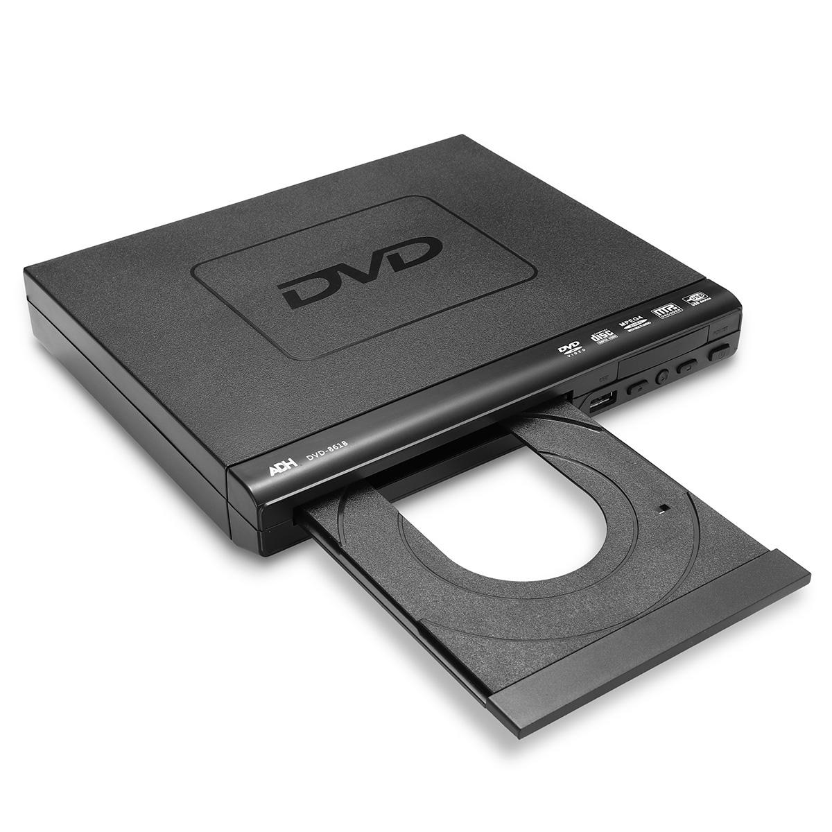 1080P DVD-speler Afstandsbediening Multi-angle bekijken USB SD-kaartlezer CD DVD-RW