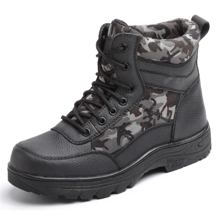 TENGOO Men's Winter Safety Shoes Steel Toe Keep Warm Waterproof Non-Slip Work Shoes Hiking Shoes