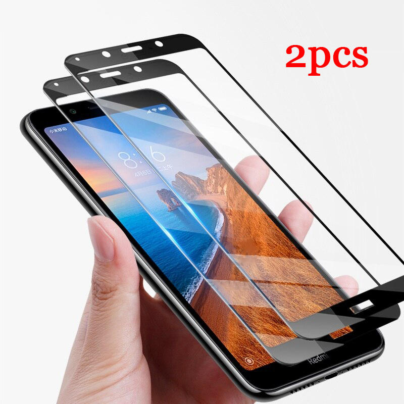Enkay 2pcs 9H Anti-explosion Full Coverage Full Glue Tempered Glass Screen Protector for Xiaomi Redm