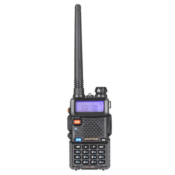 2 stks BAOFENG UV-5R dual-band handheld zendontvanger radio walkie talkie