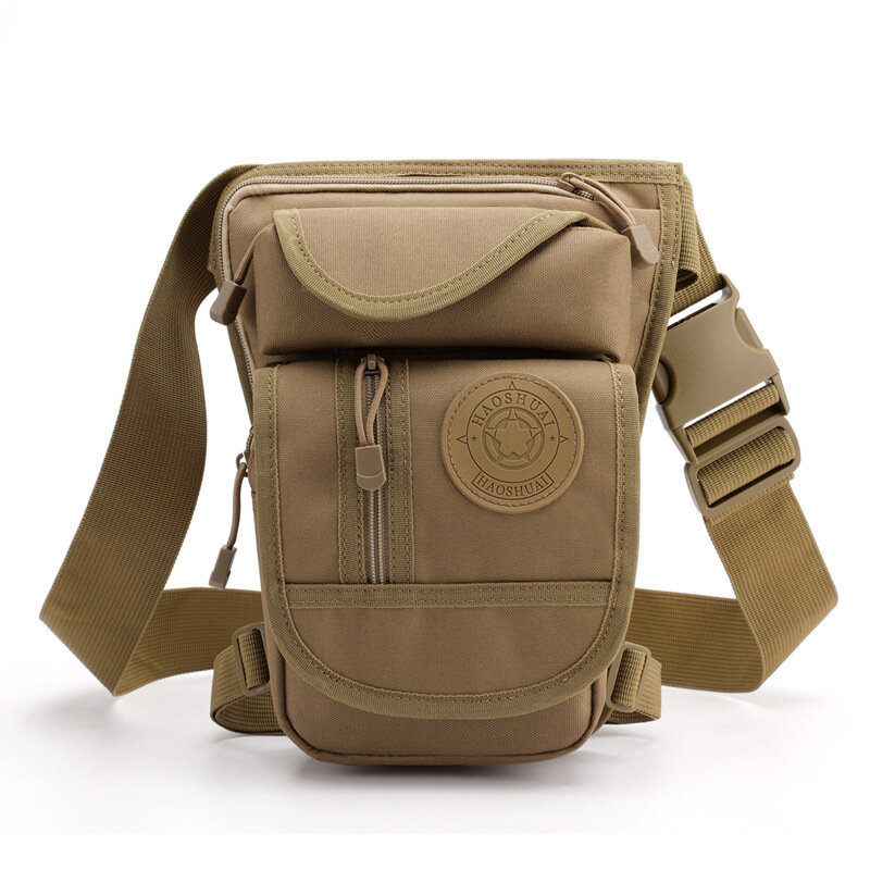 ZANLURE Tactical Bag Men Waist Leg Bag Waterproof Camping Hiking Hunting Shoulder Bag Crossbody Bag