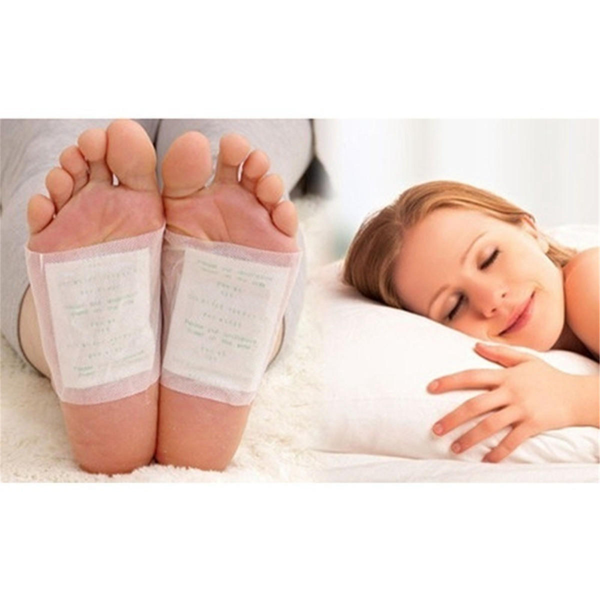 

50pcs Anti-swelling Ginger Detox Foot Patch improve Sleep Health Care Slimming Patch