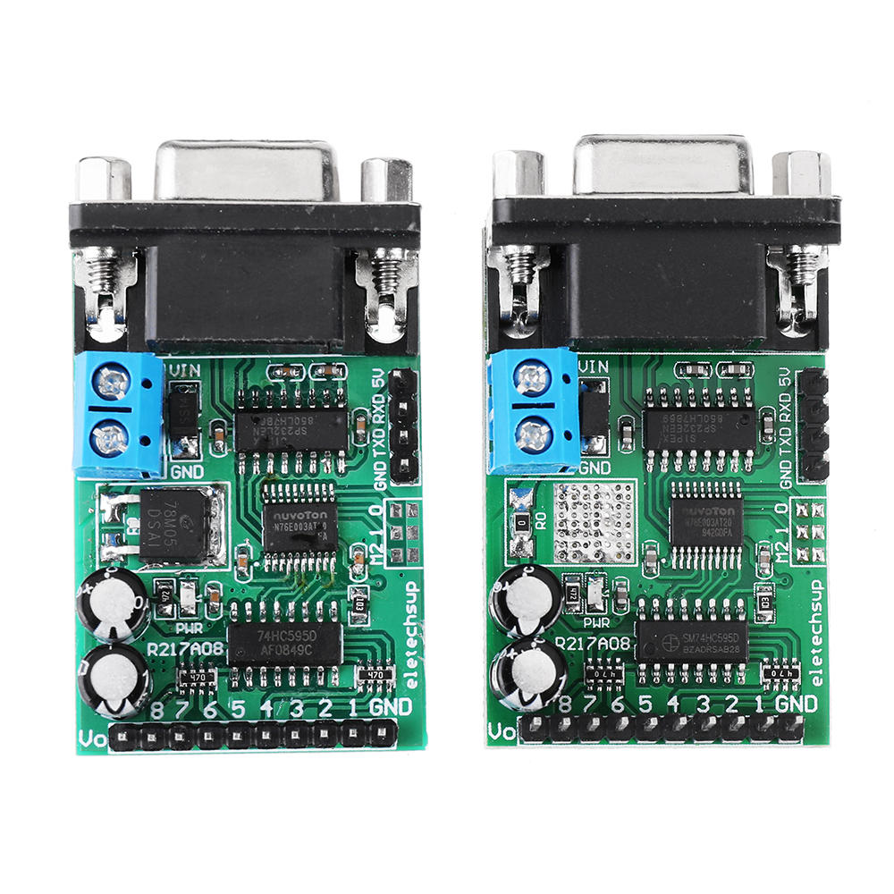 8Channel RS232 TTL232 IO Control Switch Board Com DB9 Serial Port for Momentary Self-locking Interlo