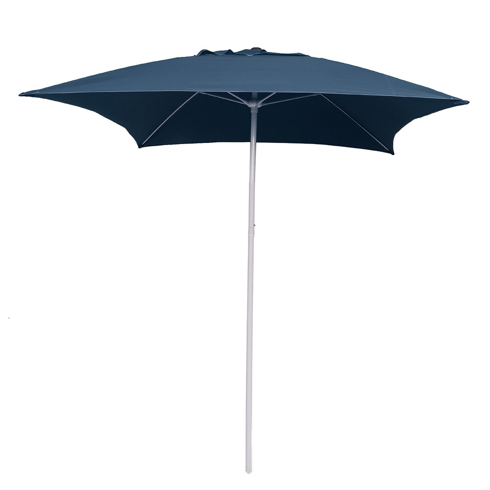 2m vierkante strandparaplu verstelbare stalen paal buitentuin Patio parasol zonnescherm