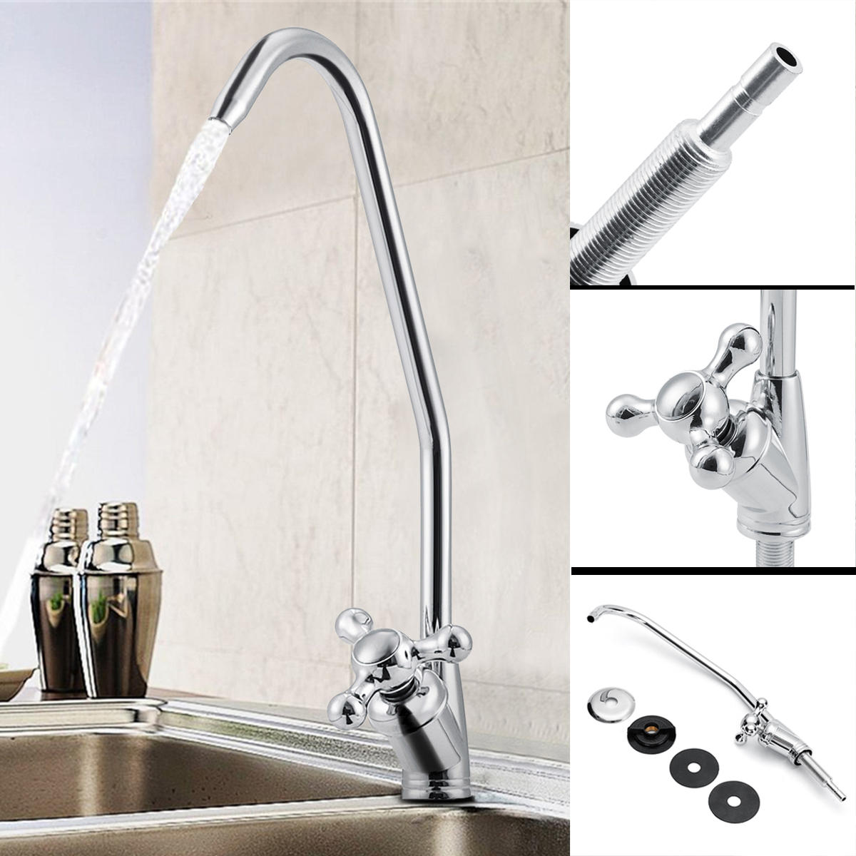 1 4 Inch Reverse Osmosis Ro System Drinking Water Filter Faucet
