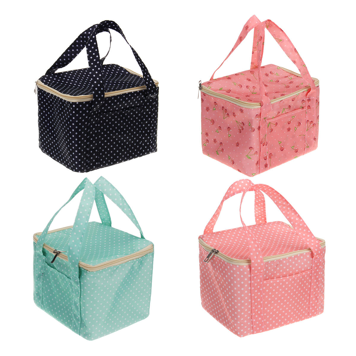 Draagbare Oxford stoffen ge?soleerde lunch tas Square thermische tas Tote Outdoor picknickcontainer