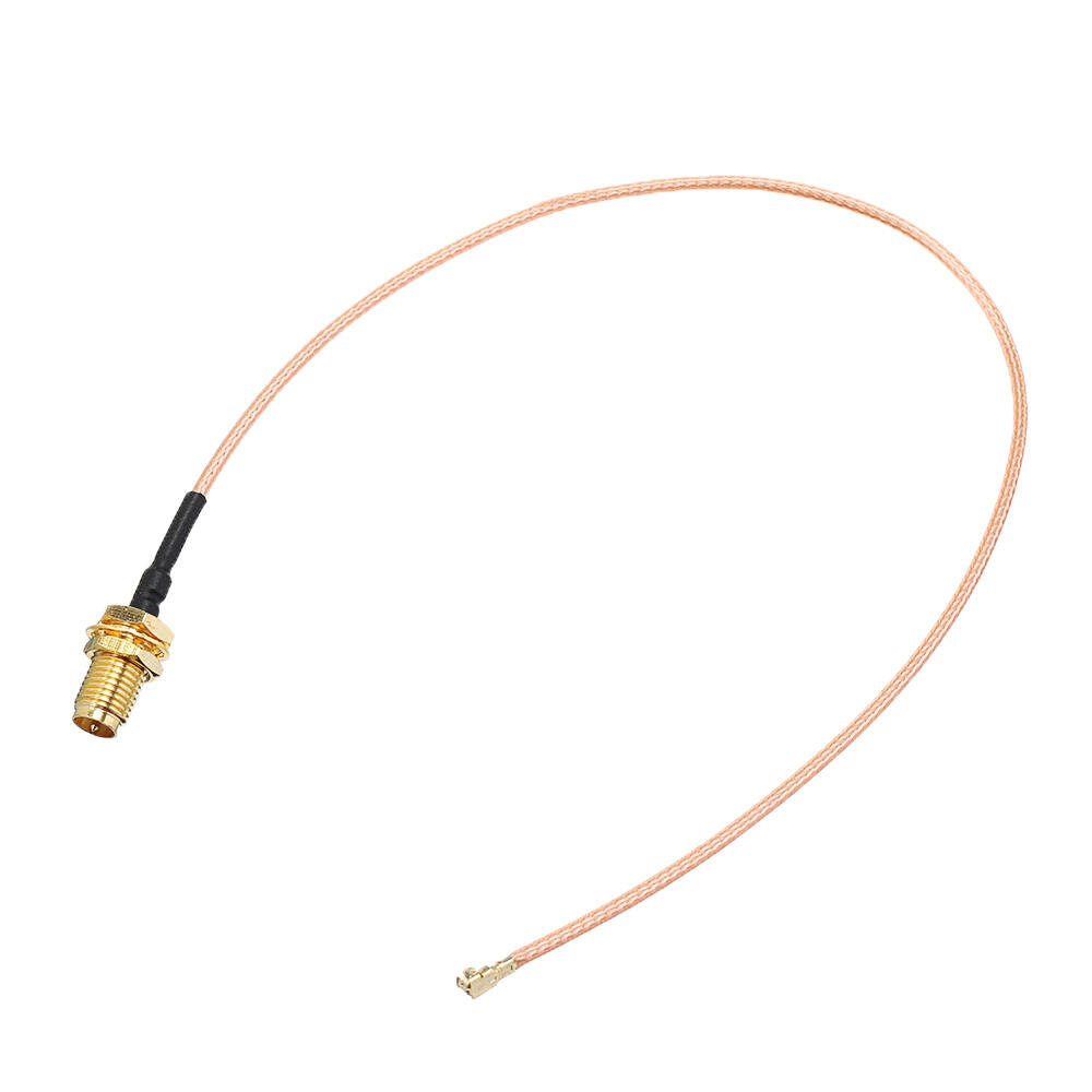 

2Pcs 50CM Extension Cord U.FL IPX to RP-SMA Female Connector Antenna RF Pigtail Cable Wire Jumper for PCI WiFi Card RP-S