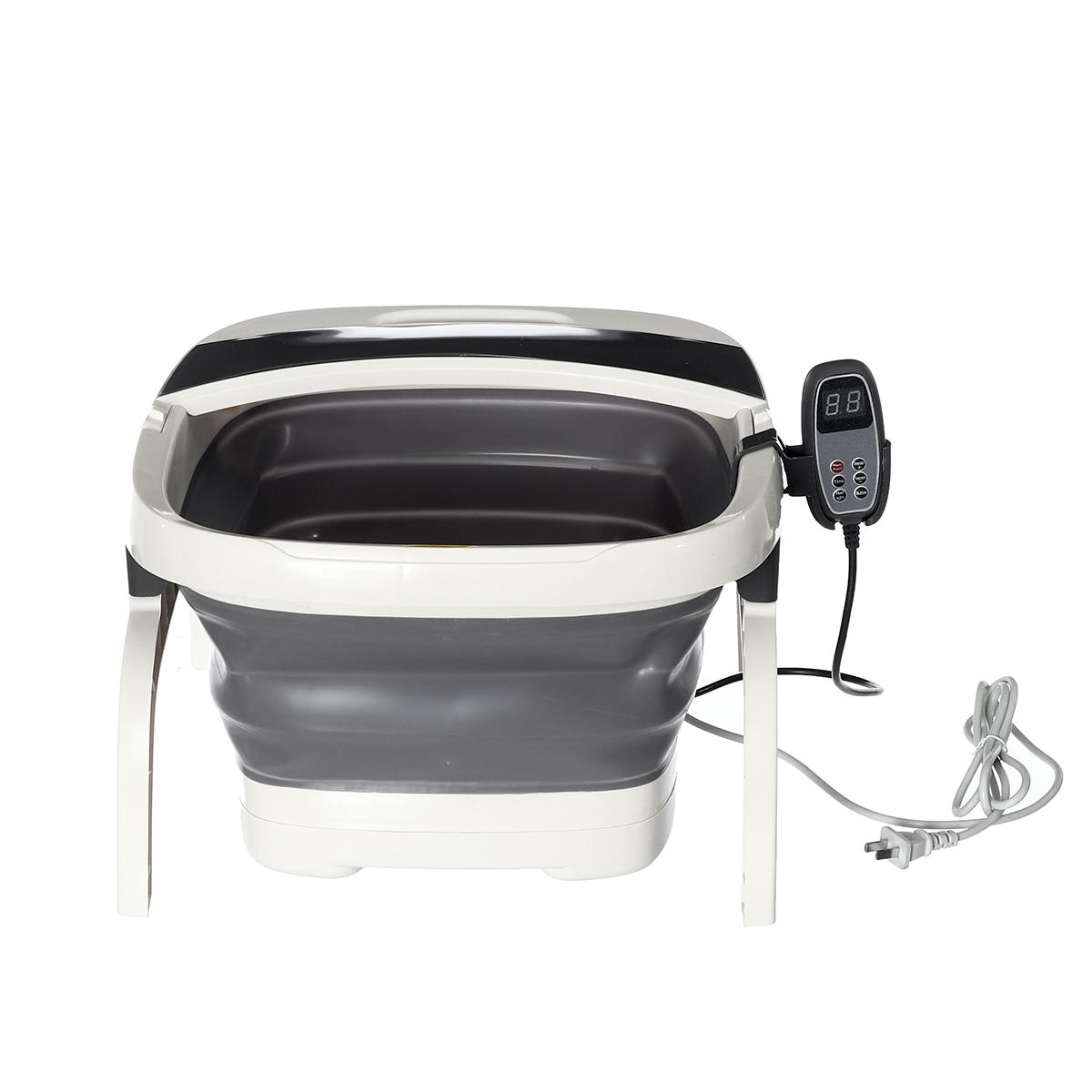 

Foldable Foot Spa Relax Bath Massager Machine Electric Heating Tub Wired Remote Control