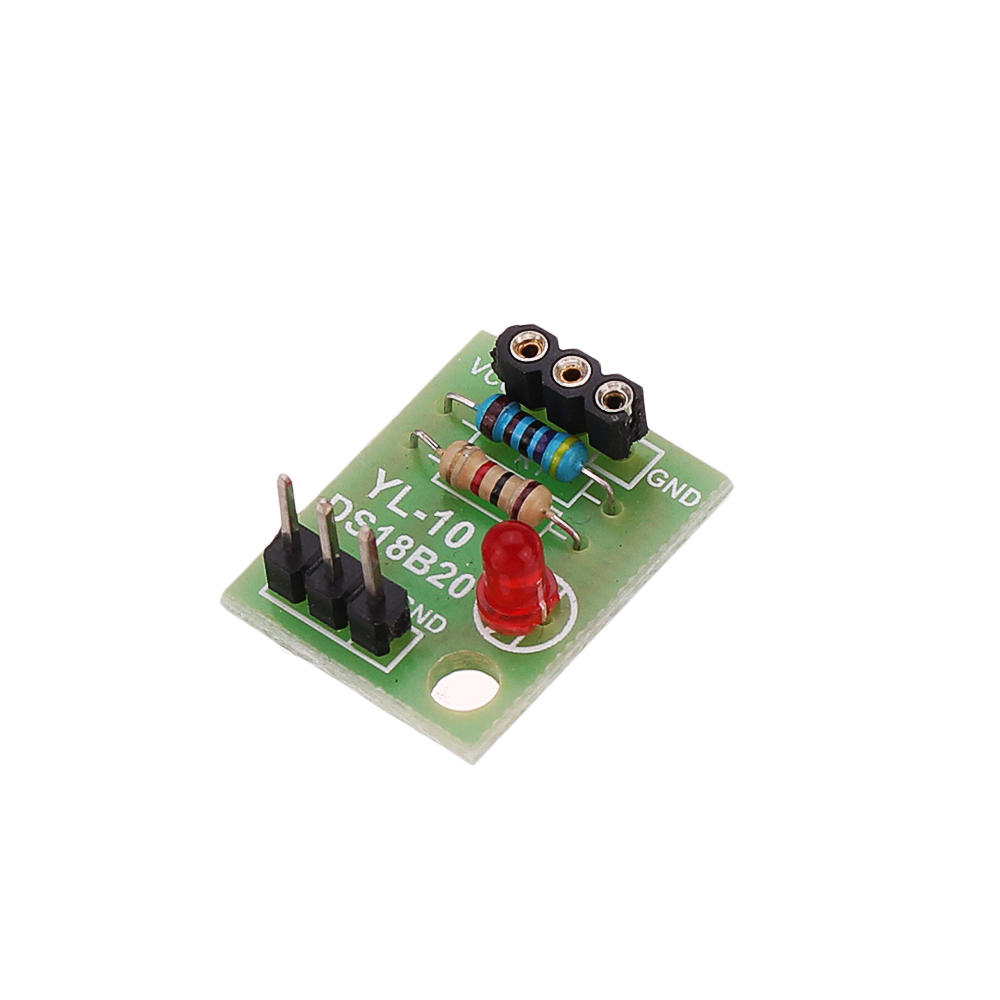3 stks DS18B20 Temperatuursensormodule Temperatuurmeetmodule Zonder chip DIY Electronic Kit Geekcrei