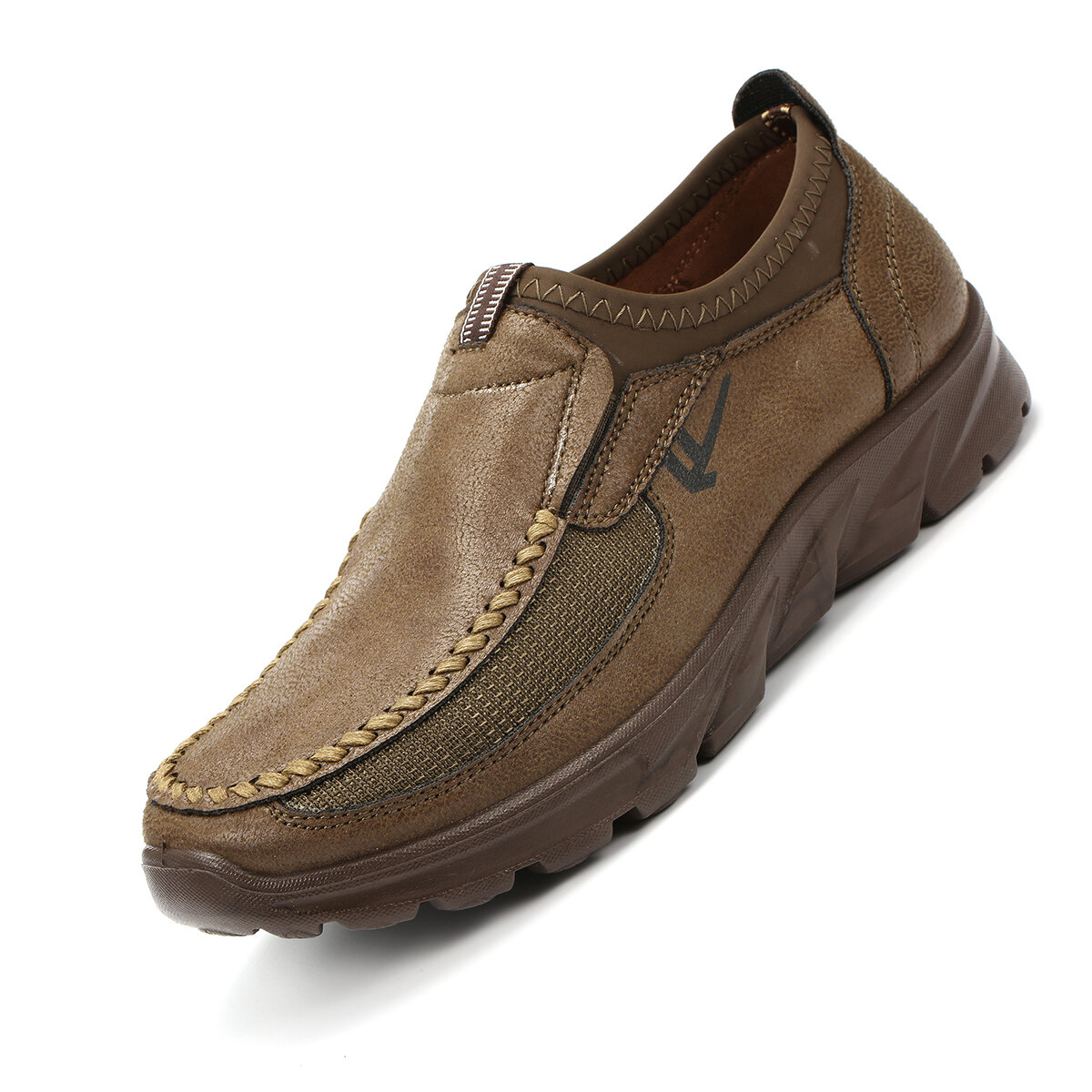 Erkekler Rahat Düz Loafer'lar Ayakkabı Yürüyüş Yürüyüş Ayakkabıları Anti-silp Koşu Ayakkabıları