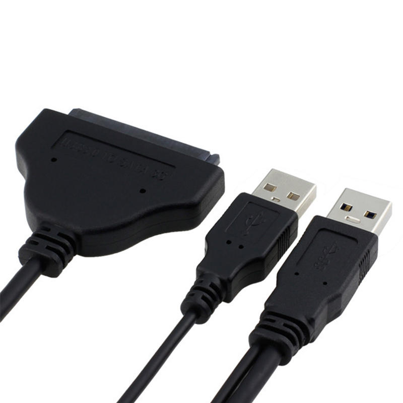 ITHOO 2 * USB3.0 to SATA Data Cable 2.5" Hard Drive Converter Cable Support UASP for the SATA Hard D