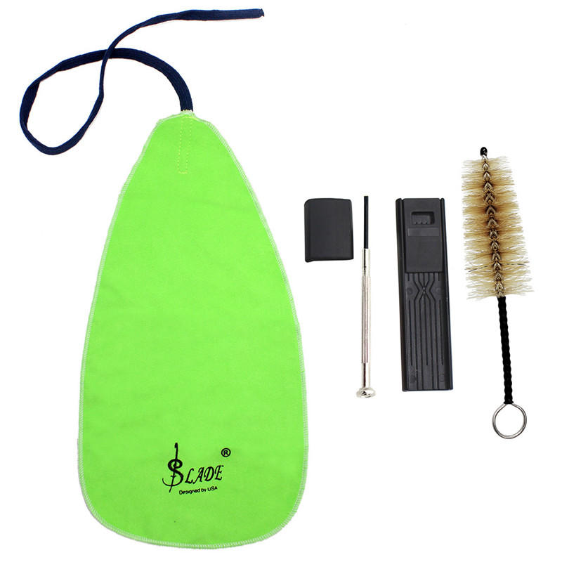 SLADE Saxophone Cleaning Five-piece Suit Cleaning Kit Cleaning Tool Saxophone Accessories