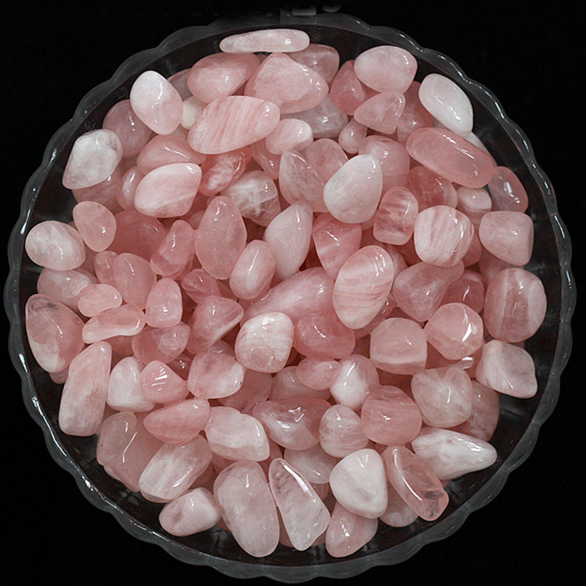 10st Rozenkwarts trommelstenen kristallen steen gepolijst geneeskrachtige decoraties