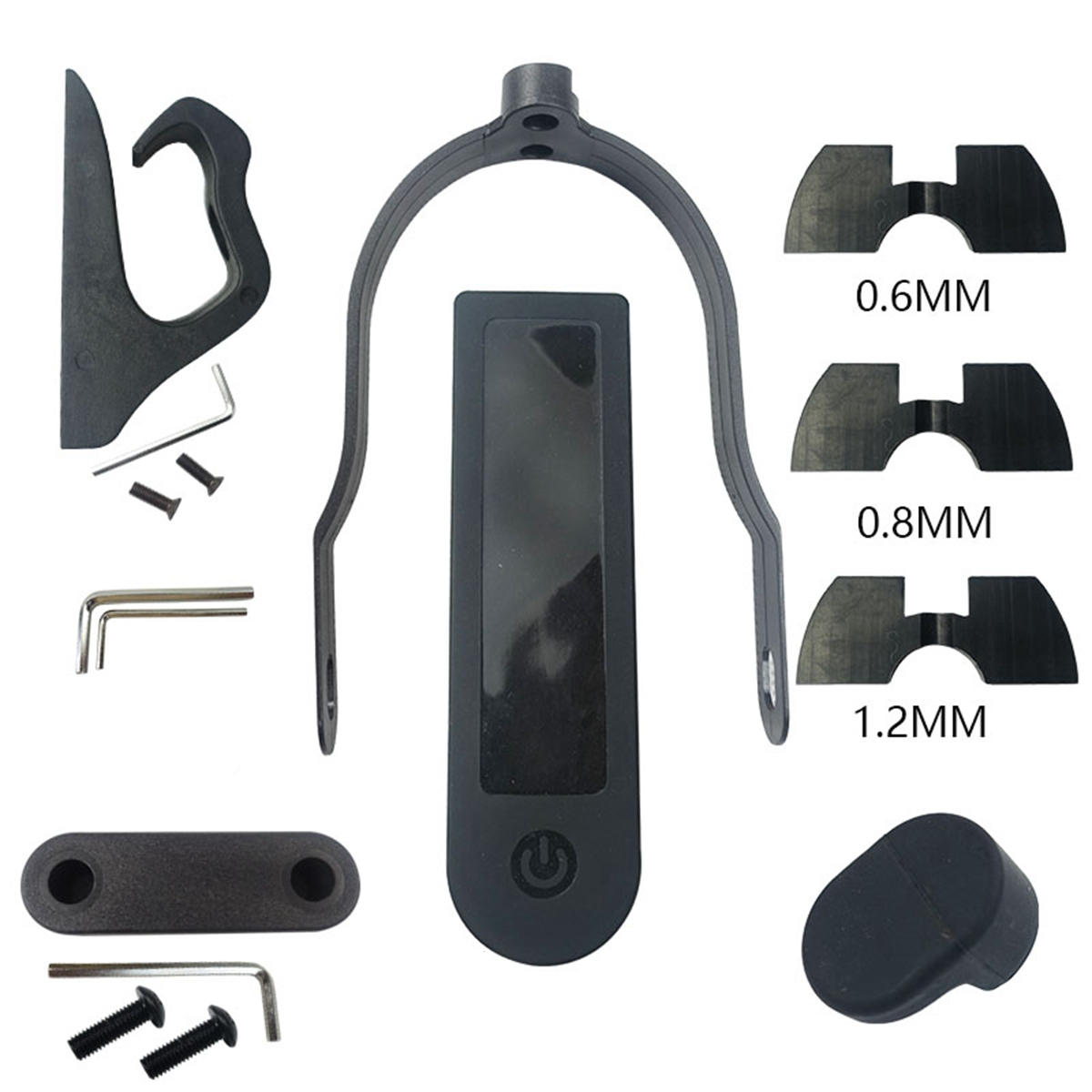 6PSC Hook Damping Gasket Silicone Sleeve For Xiaomi M365/ M187/ PRO Scooter Set
