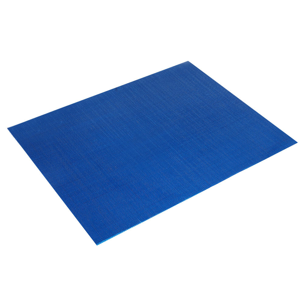 03mm 3K Blue Electroplate Carbon Fiber Fabric Cloth Carbon Fiber Glass Sheet High Strength for Building Bridge Construc