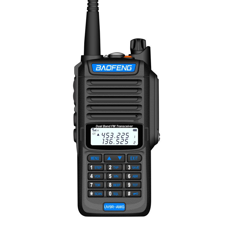 BaoFeng UV9R-AMG EU Plug Radio Walkie-talkies 10 W High Power UV Dual Band Walkie-talkie IP68 Waterd